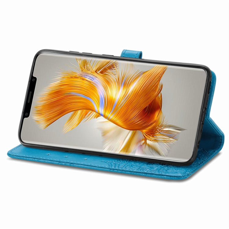 For Huawei Mate 50 Pro Mandala Flower Embossed Leather Phone Case