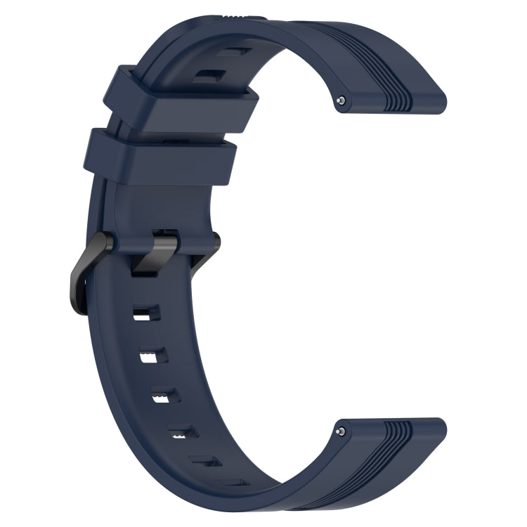 For Xiaomi MI Watch S1 22mm Concave Striped Slicone Watch Band