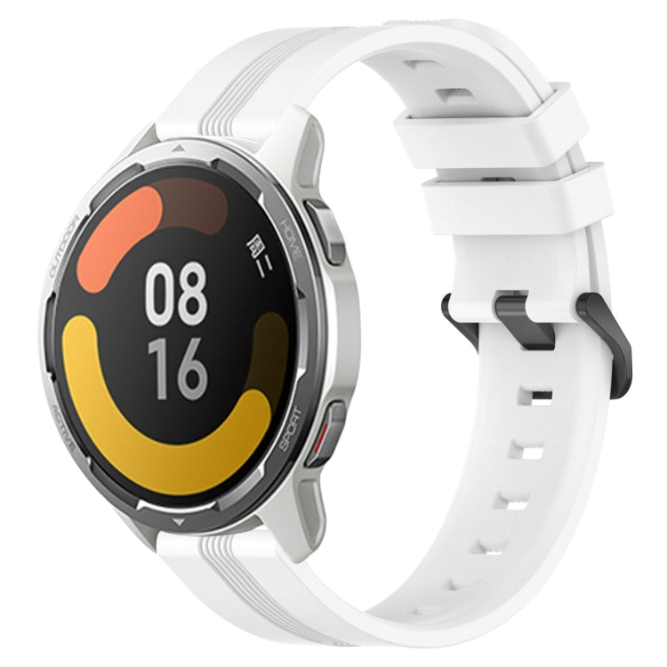For Xiaomi MI Watch Color 2 22mm Concave Striped Slicone Watch Band