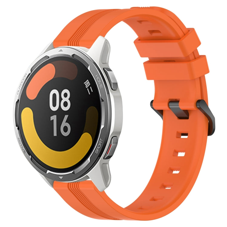 For Xiaomi MI Watch Color 2 22mm Concave Striped Slicone Watch Band