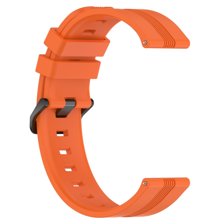 For Xiaomi MI Watch Sport 22mm Concave Striped Slicone Watch Band