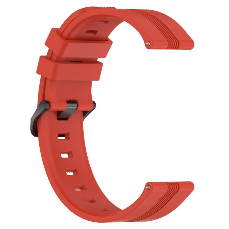For Huawei GT2 Pro 22mm Concave Striped Slicone Watch Band