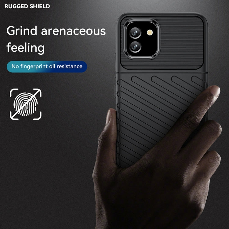 For Samsung Galaxy F04 Thunderbolt Shockproof TPU Protective Soft Phone Case