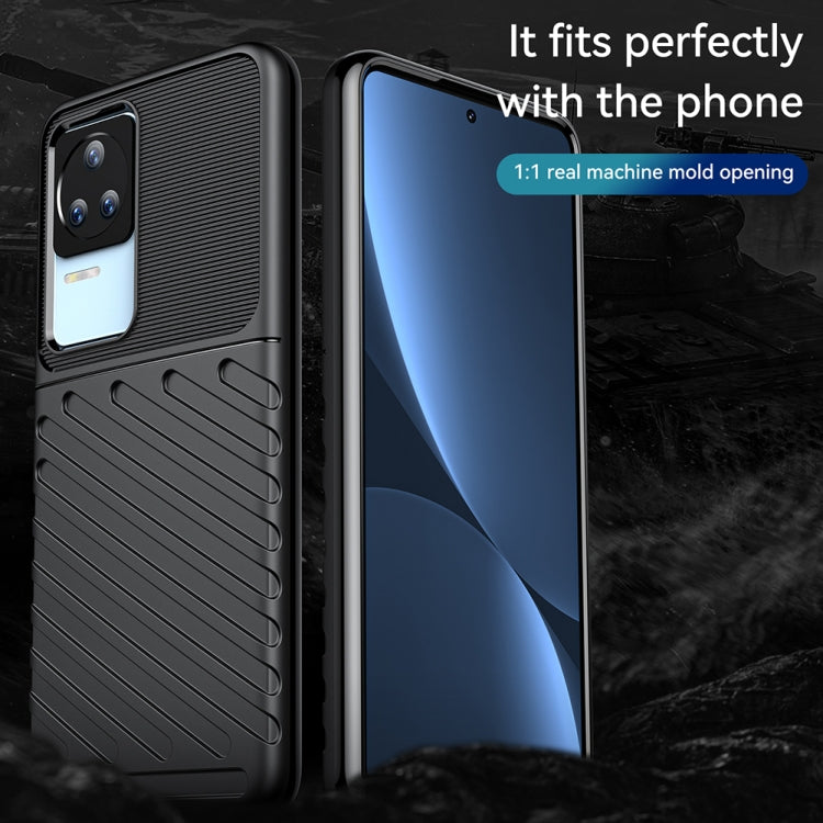 For Redmi K60E Thunderbolt Shockproof TPU Protective Soft Phone Case