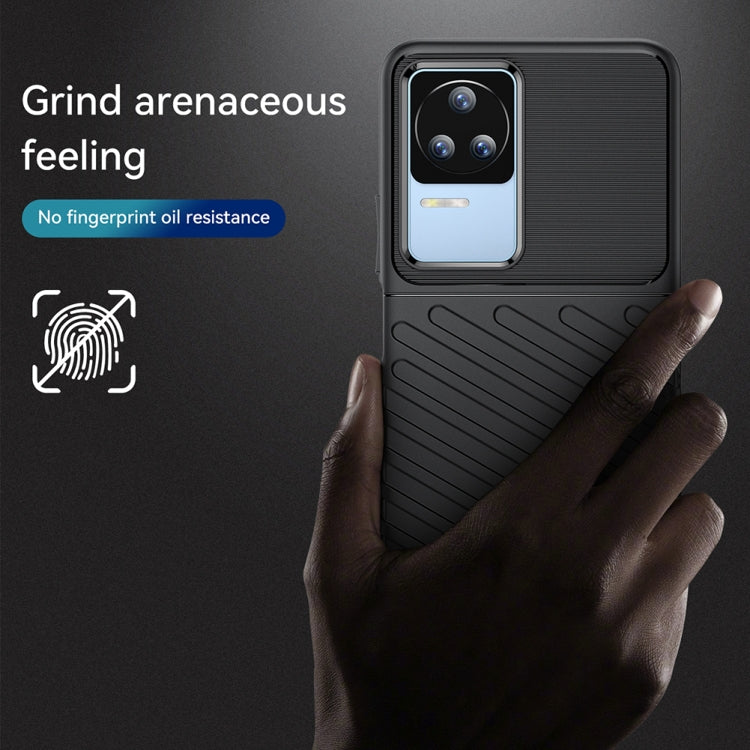 For Redmi K60E Thunderbolt Shockproof TPU Protective Soft Phone Case