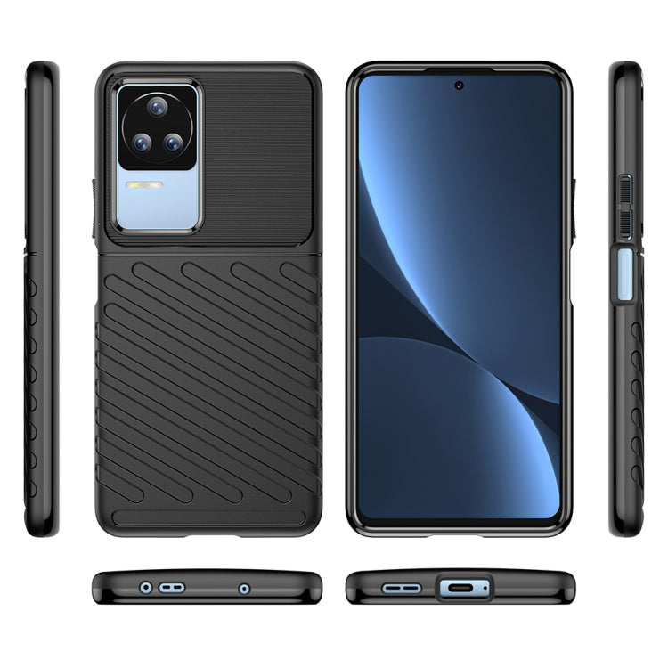 For Redmi K60E Thunderbolt Shockproof TPU Protective Soft Phone Case