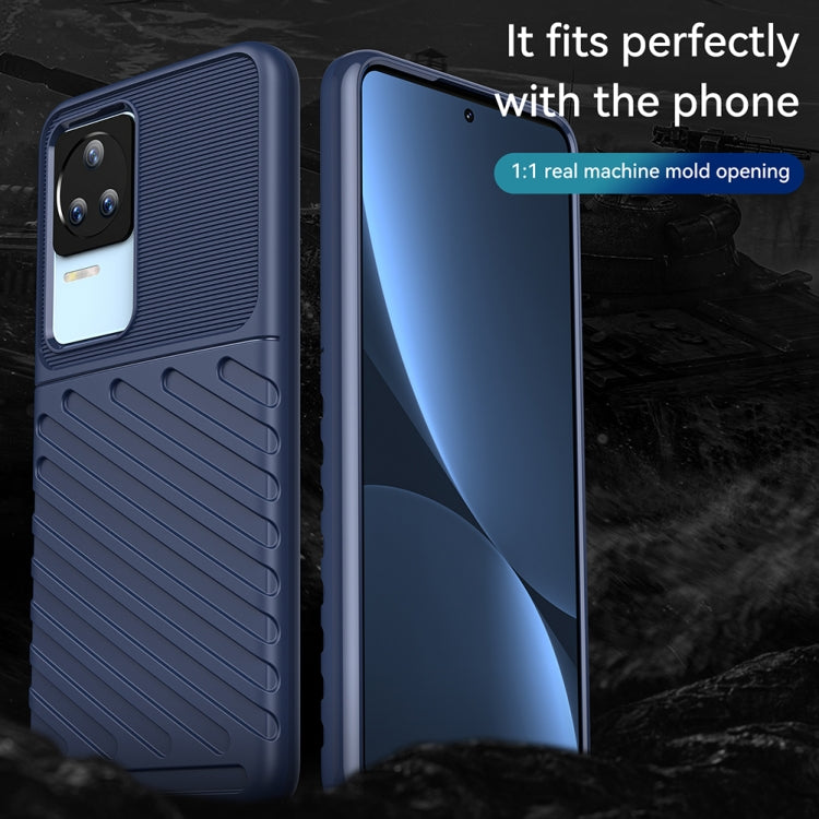 For Redmi K60E Thunderbolt Shockproof TPU Protective Soft Phone Case