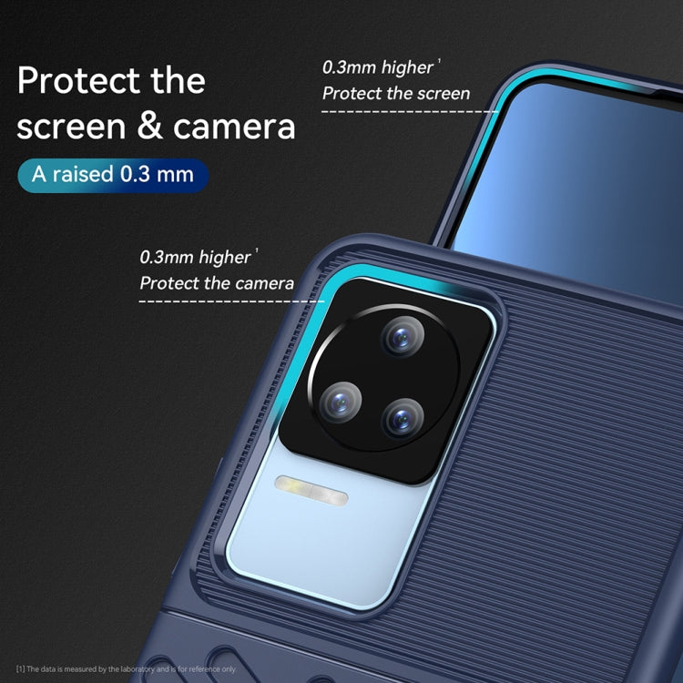 For Redmi K60E Thunderbolt Shockproof TPU Protective Soft Phone Case