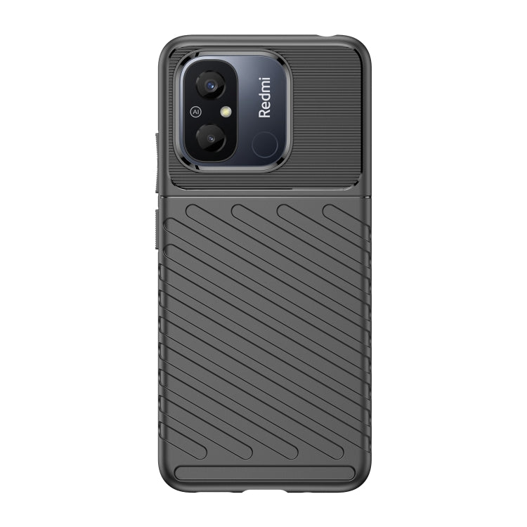 For Redmi 12C Thunderbolt Shockproof TPU Protective Soft Phone Case
