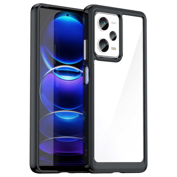 For Xiaomi Redmi Note 12 Pro Speed Colorful Series Acrylic + TPU Phone Case