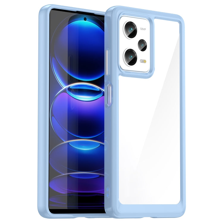 For Xiaomi Redmi Note 12 Pro Speed Colorful Series Acrylic + TPU Phone Case