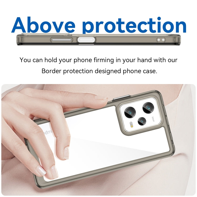 For Xiaomi Redmi Note 12 Pro Speed Colorful Series Acrylic + TPU Phone Case
