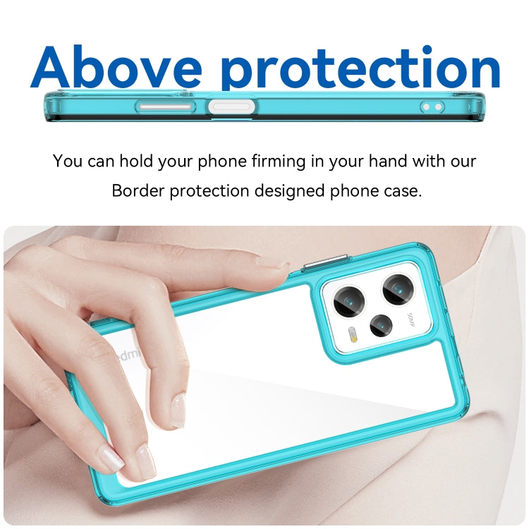 For Xiaomi Redmi Note 12 Pro Speed Colorful Series Acrylic + TPU Phone Case