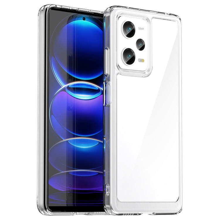 For Xiaomi Redmi Note 12 Pro Speed Colorful Series Acrylic + TPU Phone Case