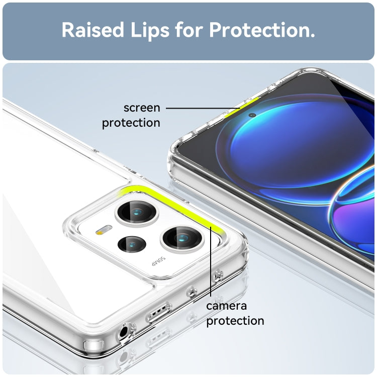 For Xiaomi Redmi Note 12 Pro Speed Colorful Series Acrylic + TPU Phone Case