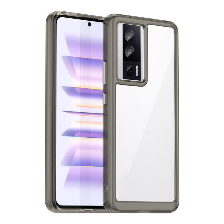 For Xiaomi Redmi K60 Colorful Series Acrylic + TPU Phone Case