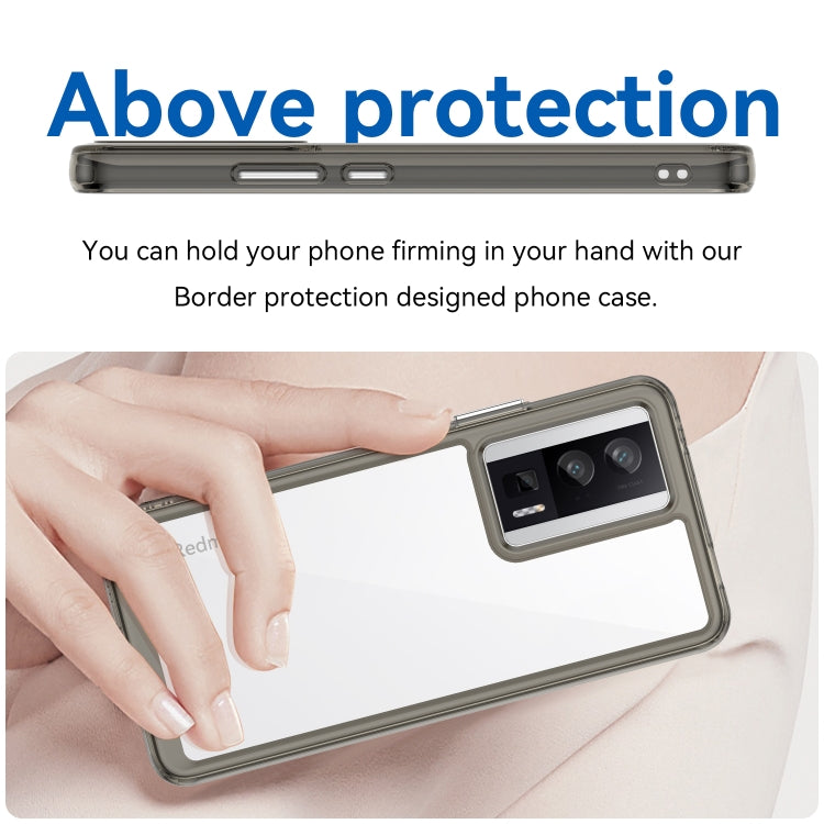 For Xiaomi Redmi K60 Colorful Series Acrylic + TPU Phone Case