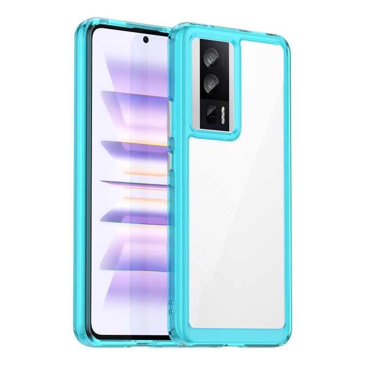 For Xiaomi Redmi K60 Colorful Series Acrylic + TPU Phone Case