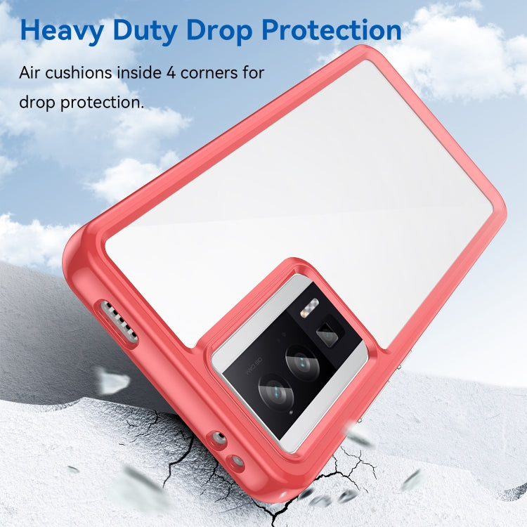 For Xiaomi Redmi K60 Pro Colorful Series Acrylic + TPU Phone Case
