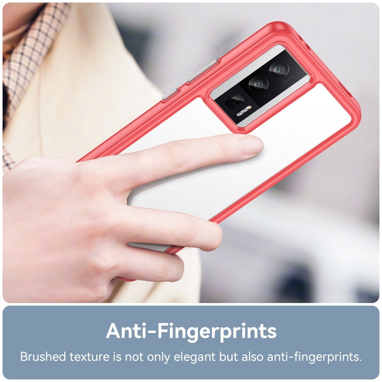 For Xiaomi Redmi K60 Pro Colorful Series Acrylic + TPU Phone Case
