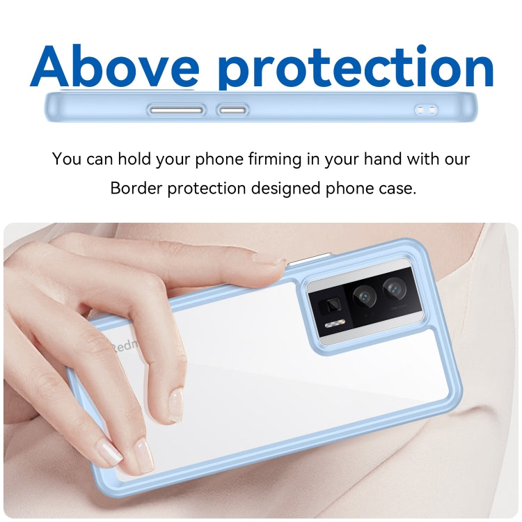 For Xiaomi Redmi K60 Pro Colorful Series Acrylic + TPU Phone Case