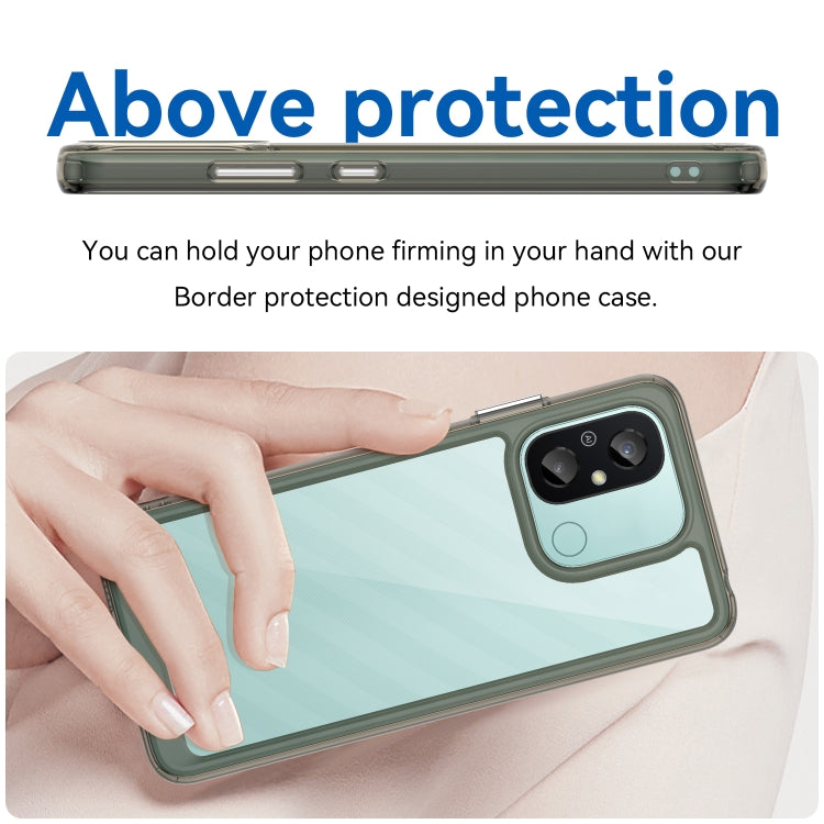 For Xiaomi Redmi 12C Colorful Series Acrylic + TPU Phone Case