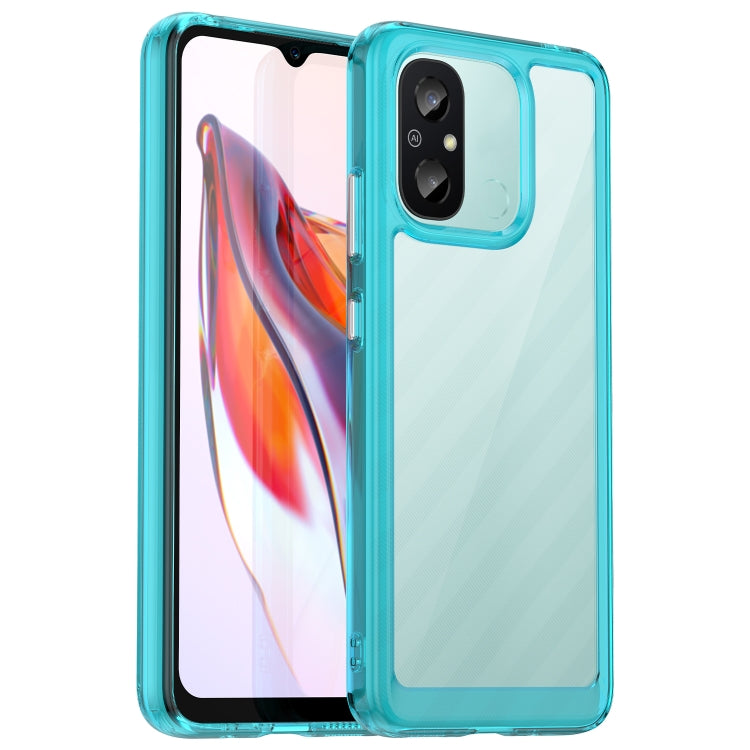 For Xiaomi Redmi 12C Colorful Series Acrylic + TPU Phone Case