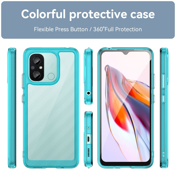 For Xiaomi Redmi 12C Colorful Series Acrylic + TPU Phone Case