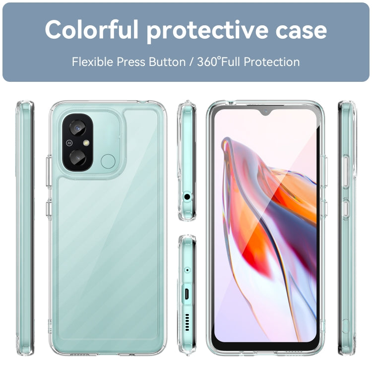 For Xiaomi Redmi 12C Colorful Series Acrylic + TPU Phone Case