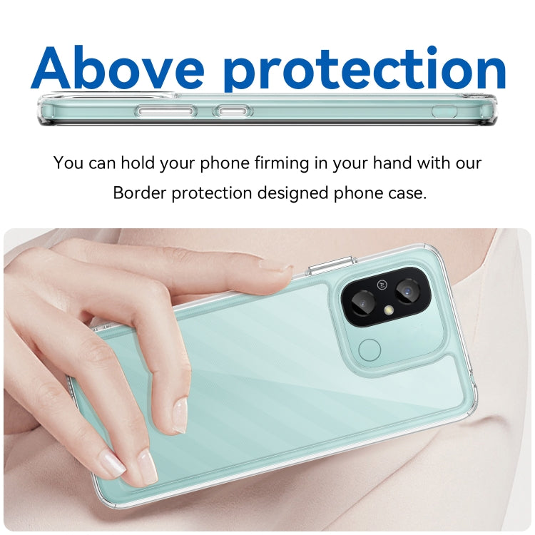 For Xiaomi Redmi 12C Colorful Series Acrylic + TPU Phone Case