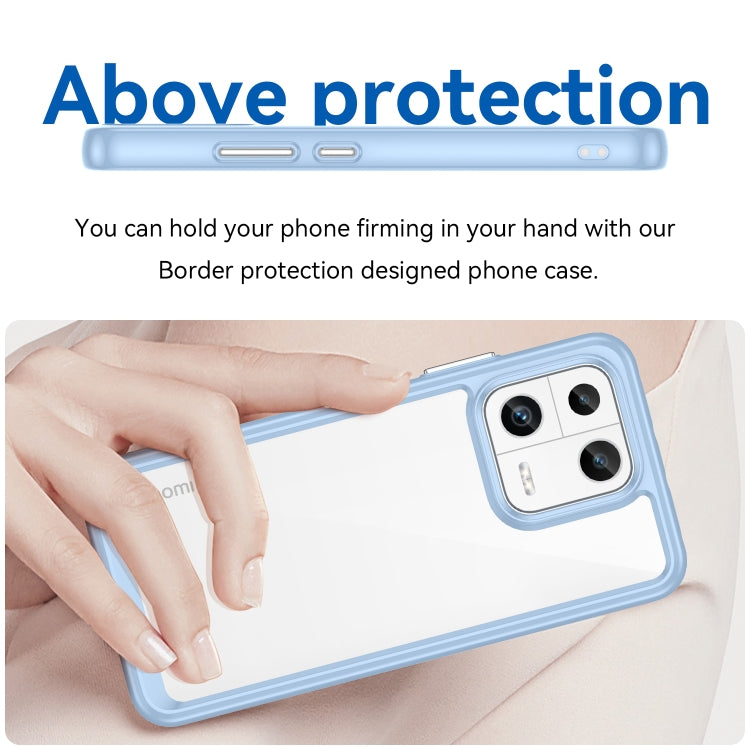 For Xiaomi 13 Colorful Series Acrylic + TPU Phone Case
