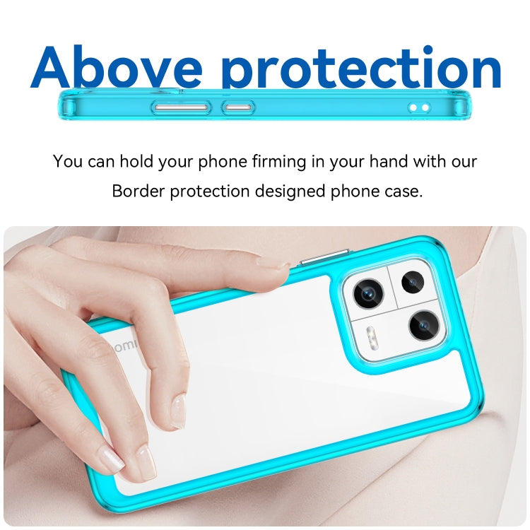 For Xiaomi 13 Colorful Series Acrylic + TPU Phone Case