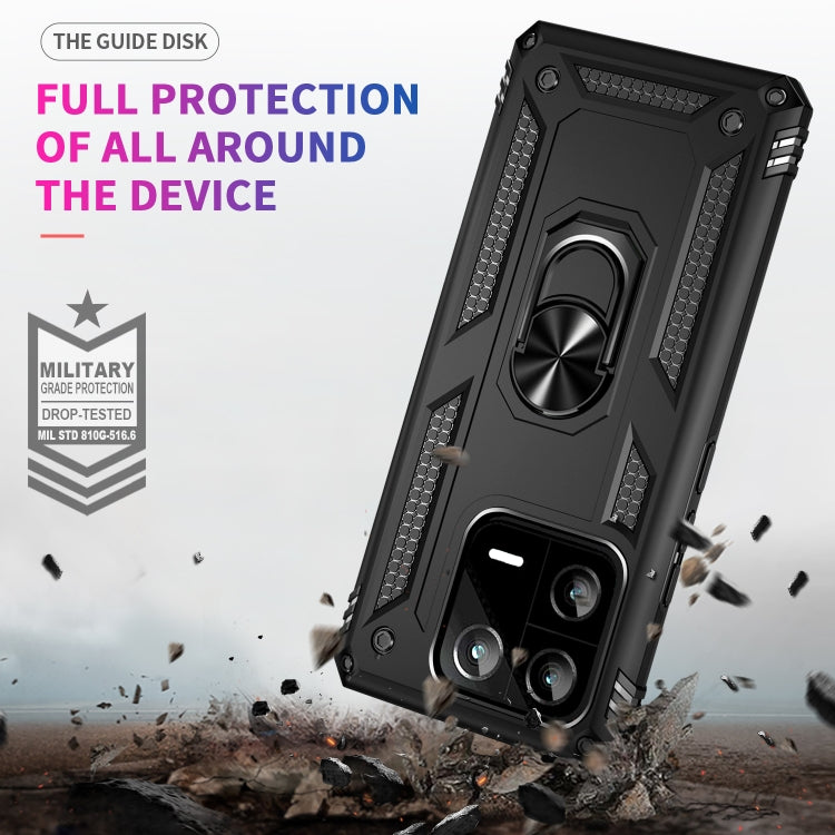 For Xiaomi 13 Pro Shockproof TPU + PC Phone Case with Holder