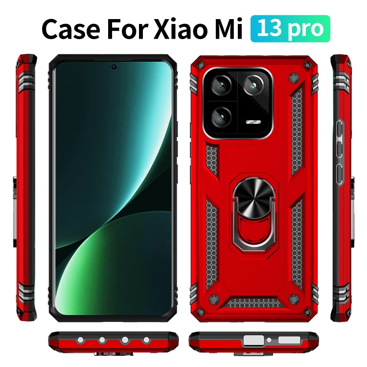 For Xiaomi 13 Pro Shockproof TPU + PC Phone Case with Holder