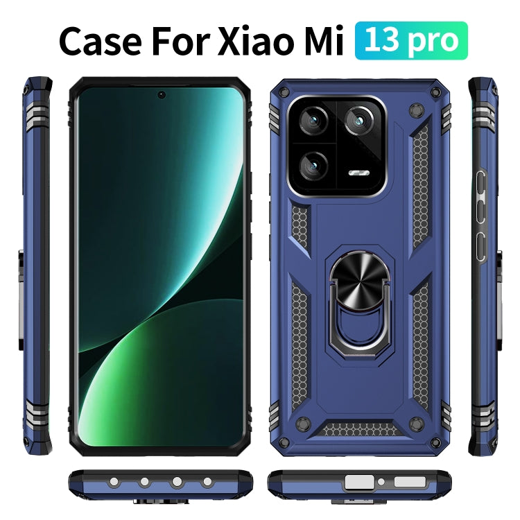 For Xiaomi 13 Pro Shockproof TPU + PC Phone Case with Holder