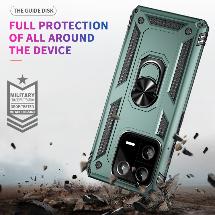 For Xiaomi 13 Pro Shockproof TPU + PC Phone Case with Holder