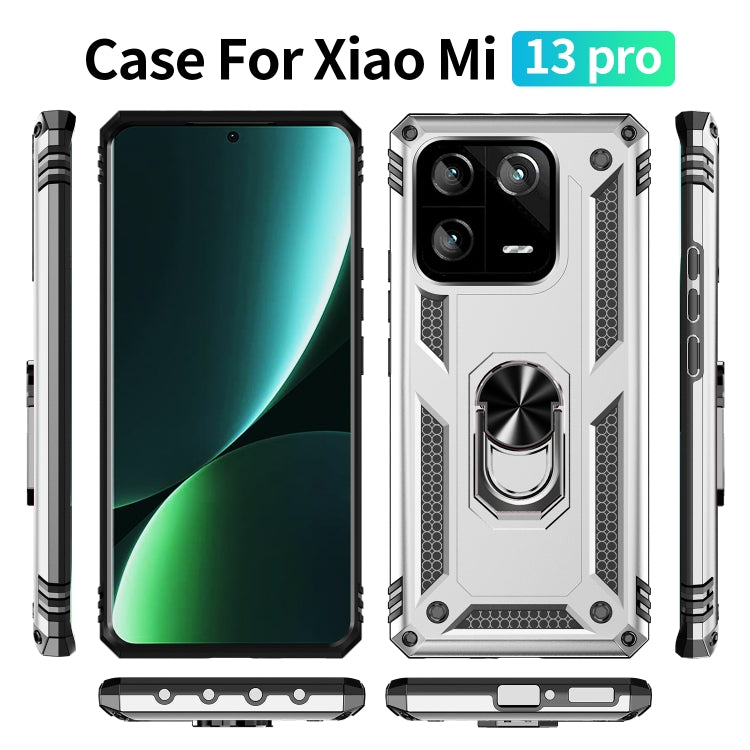 For Xiaomi 13 Pro Shockproof TPU + PC Phone Case with Holder