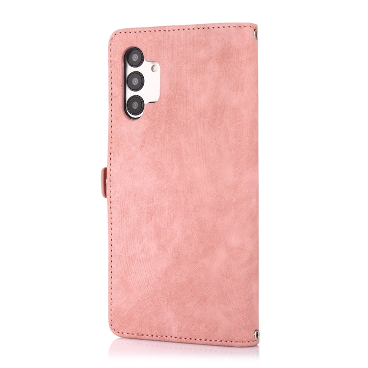 For Samsung Galaxy A12 5G Zipper Card Slot Buckle Wallet Leather Phone Case