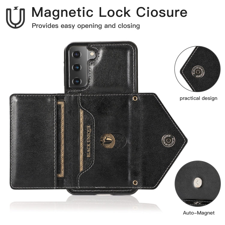 For Samsung Galaxy S23 5G Cross-body Wallet Card Bag Leather Phone Case