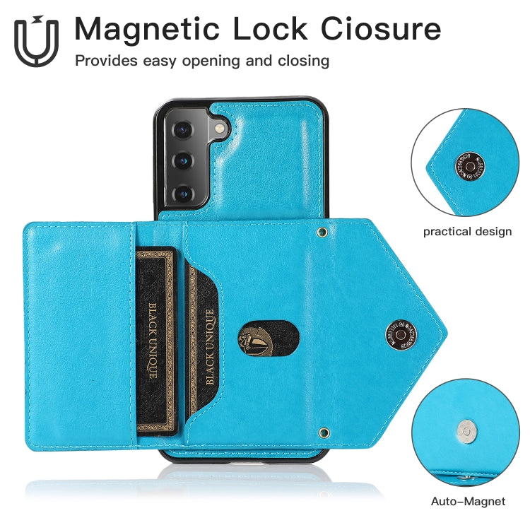 For Samsung Galaxy S23 5G Cross-body Wallet Card Bag Leather Phone Case