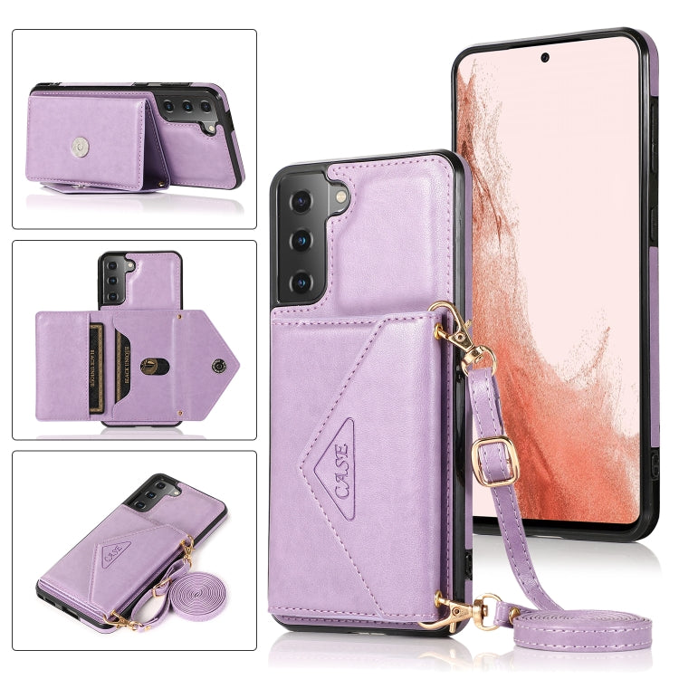 For Samsung Galaxy S23+ 5G Cross-body Wallet Card Bag Leather Phone Case