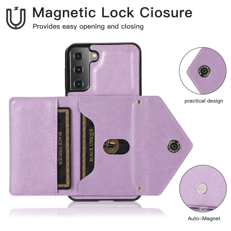 For Samsung Galaxy S23+ 5G Cross-body Wallet Card Bag Leather Phone Case