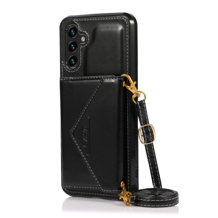 For Samsung Galaxy A13 5G Cross-body Wallet Card Bag Leather Phone Case