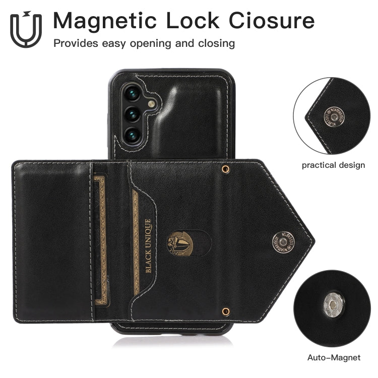 For Samsung Galaxy A13 5G Cross-body Wallet Card Bag Leather Phone Case