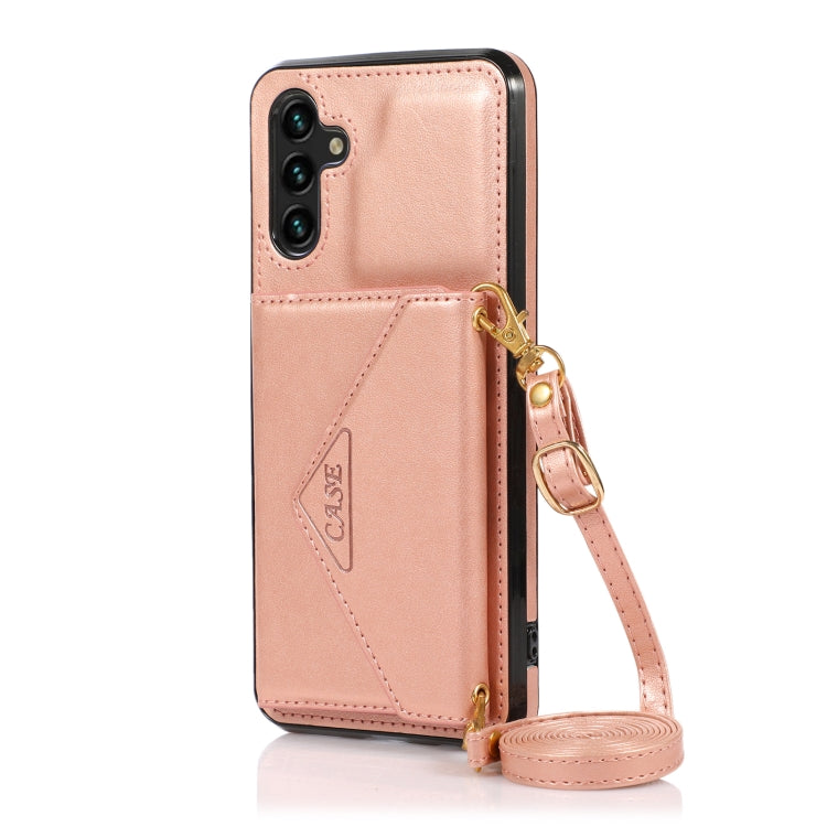 For Samsung Galaxy A13 5G Cross-body Wallet Card Bag Leather Phone Case