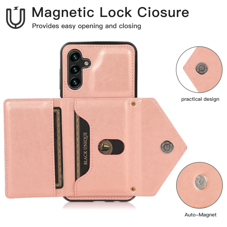 For Samsung Galaxy A13 5G Cross-body Wallet Card Bag Leather Phone Case