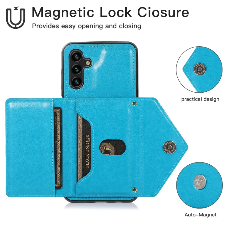 For Samsung Galaxy A13 5G Cross-body Wallet Card Bag Leather Phone Case