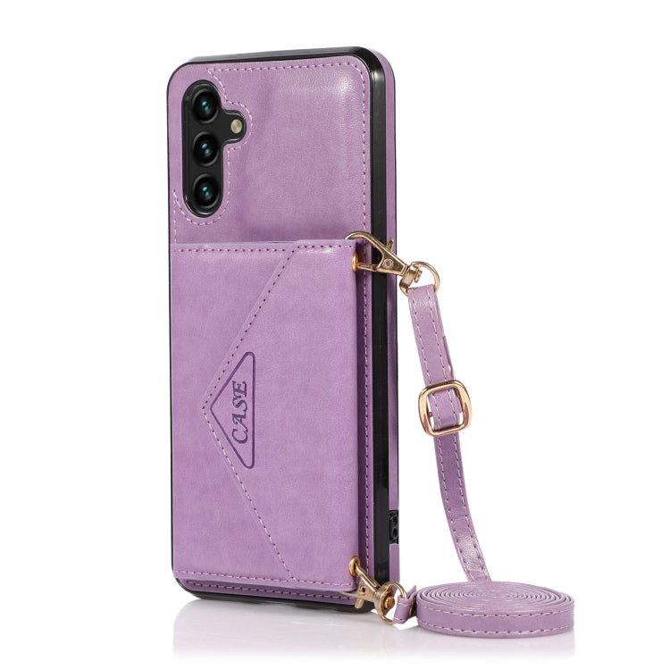 For Samsung Galaxy A13 5G Cross-body Wallet Card Bag Leather Phone Case