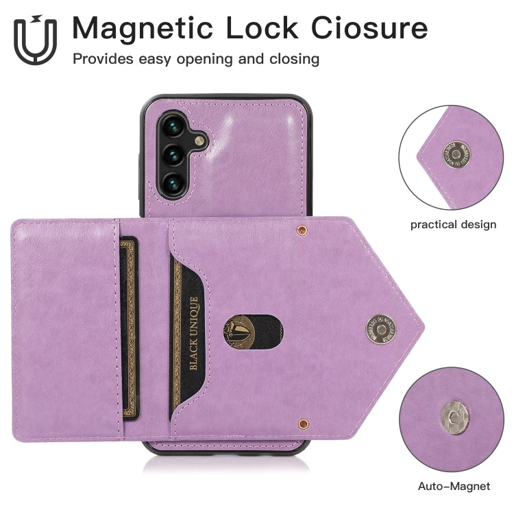 For Samsung Galaxy A13 5G Cross-body Wallet Card Bag Leather Phone Case