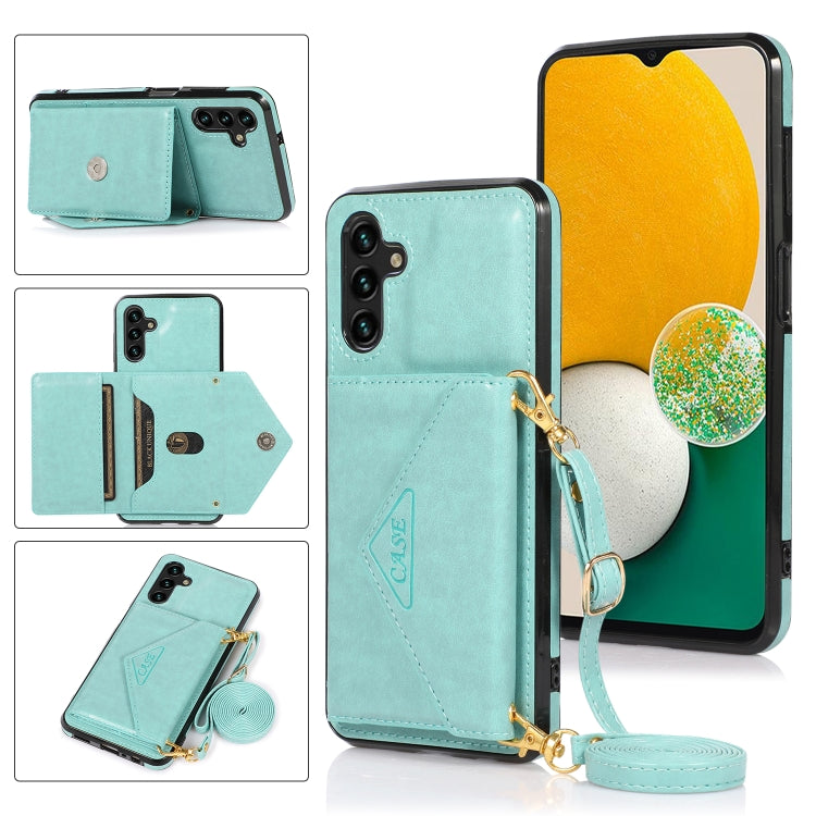 For Samsung Galaxy A13 5G Cross-body Wallet Card Bag Leather Phone Case